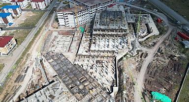 500 yataklı Bölge Hastanesi açılış için gün sayıyor
