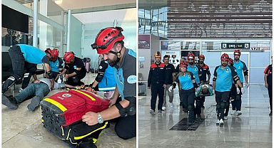 Afet senaryosu gerçeğe dönüştü: Ekipler sahaya indi