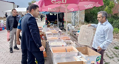 Ahilik Haftası'nda esnafa ziyaret