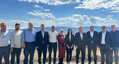 AK Parti heyetinden Bozdoğan’da saha ziyareti