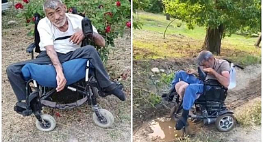 Akülü aracında yanarak can verdi!