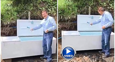 Buzdolabından öyle bir şey yaptılar ki! Gelen geçen dua ediyor