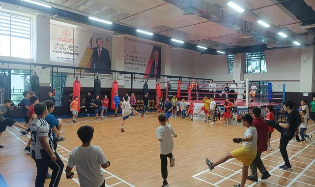 Çocuklar yazı boş geçirmedi