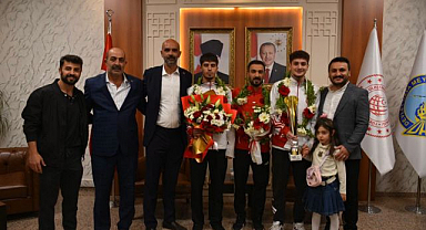 Dünya Şampiyonuna karşılama