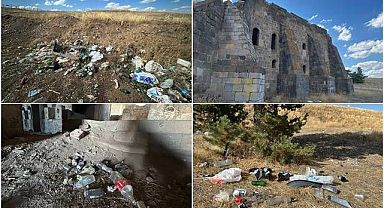 Ecdadın emaneti mezbeleye dönüştü Kiremitlik Tabya'da rezalet!