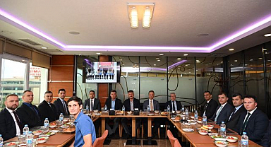 Emniyet Müdürü Baybaba’ya veda yemeği