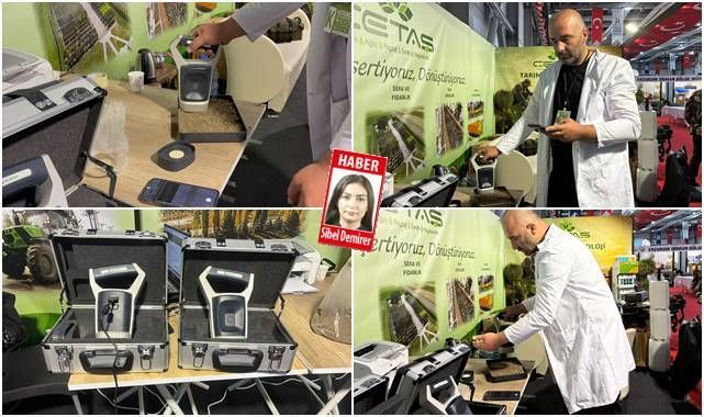 Erzurum çiftçisine 5 dakikada toprak analizi