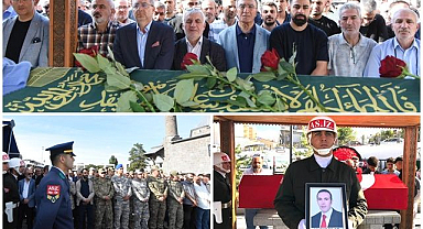 Erzurum'da Ayça Hızarcı ve Kıbrıs Gazisi Diler toprağa verildi
