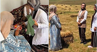 Erzurum'da 'Can Ebeler' sahada!