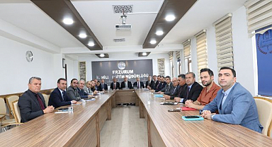 Erzurum'da eğitim masaya yatırıldı