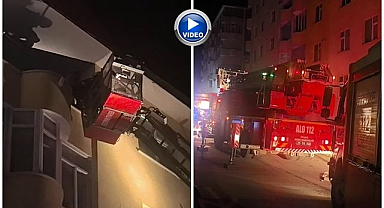 Erzurum’da gece yarısı korkutan yangın!