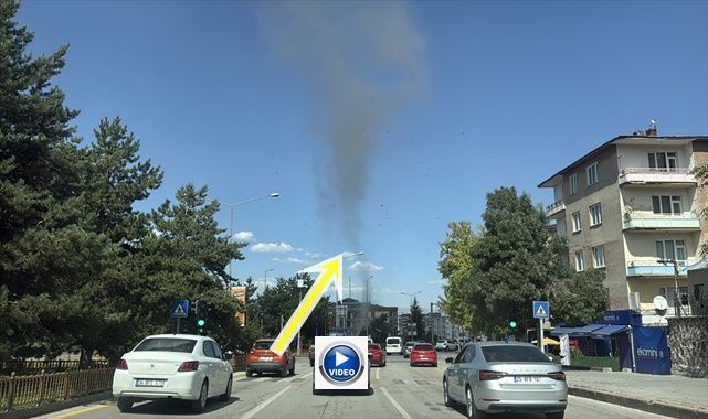 Erzurum’da hortum paniği