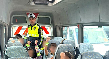 Erzurum'da okul servislerine sıkı denetim: Güvenli ulaşım için ekipler sahada