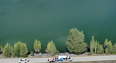 Erzurum'da serinlemek için gölete giren kişi boğuldu