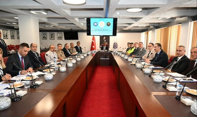 Erzurum’da üniversite güvenlik koordinasyon toplantısı