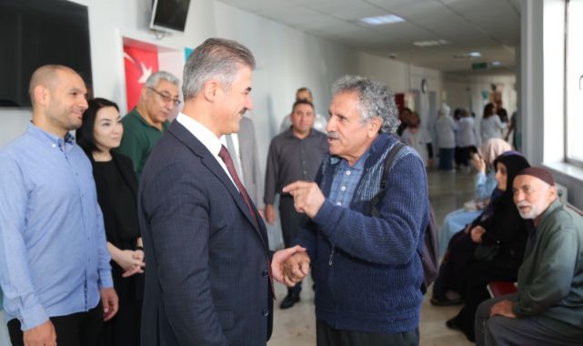 Erzurum İl Sağlık  Müdürü Meral  sahaya indi