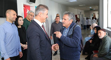 Erzurum İl Sağlık  Müdürü Meral  sahaya indi