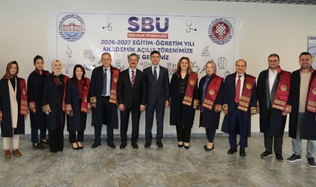 Erzurum Tıp Fakültesinde yeni akademik yıl başladı