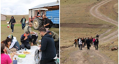Erzurum’un zirvelerinde doğayla iç içe yürüyüş