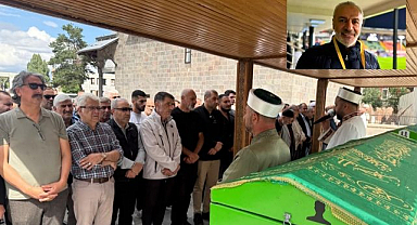 Gazeteci Fuat Kantarcı Erzurum’da son yolculuğuna uğurlandı
