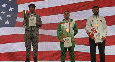 Genç sporcudan göğüsleri kabartan başarı