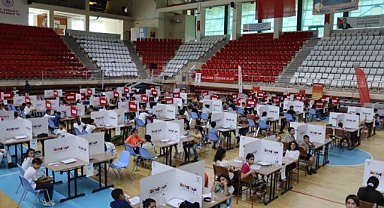 Gençlerin teknoloji becerileri sınavda sergilendi