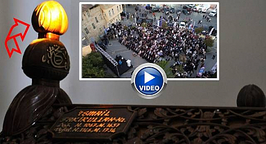 Güneşin ilk ışınları 262 yıl önceki düzenekle türbeye ulaştı