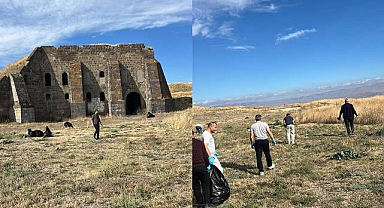 Haber sonrası harekete geçildi! Kiremitlik Tabya'da temizlik çalışması