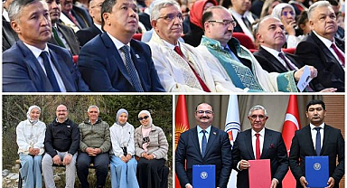 Hacımüftüoğlu Bişkek’te: İki üniversite arasında yeni iş birliği
