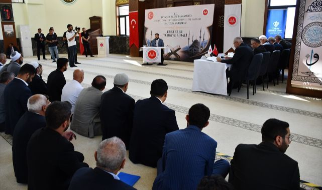 Hafızlar Türkiye finalinde yarıştı