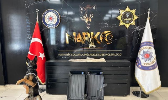Havalimanında uyuşturucu ile yakalandı!
