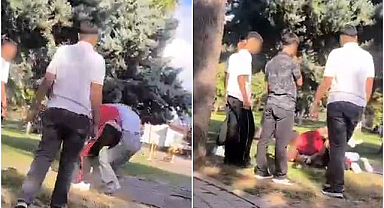 Hem darp ettiler hemde videoya çekip ailesine izlettiler!
