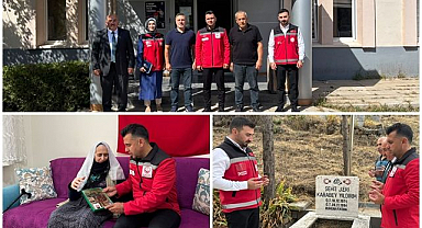 İspir’de şehit aileleri ve gazi yalnız bırakılmadı