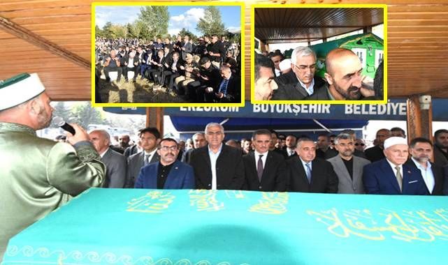 Milletvekili Öz'ün kardeşi dualarla uğurlandı