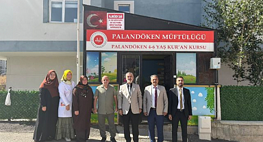 Müftü Coşkun’dan 4-6 Yaş kur’an kursuna ziyaret