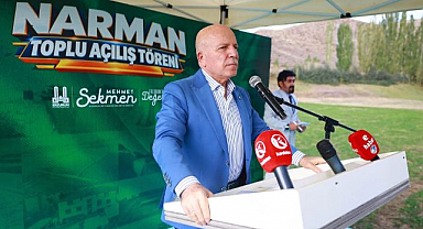 Narman'da yatırımlar toplu açılışla hizmete sunuldu