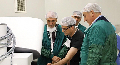 O hastanede robotik cerrahi dönemi başladı 