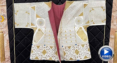 Osmanlı'dan ilham alınan dualı gömlekler sergilendi