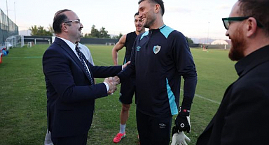 Rektör Hacımüftüoğlu'ndan Erzurumspor'a destek ziyareti
