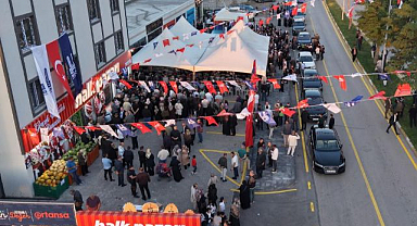 Tosya Halk Pazarı açıldı