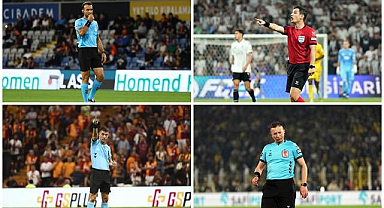 Trendyol Süper Lig'de 4 hakem zirvede