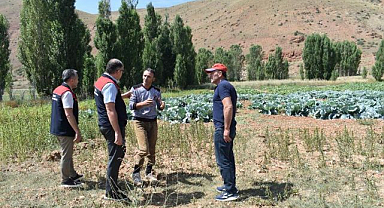 Üreticilerin sorunları yerinde dinlendi