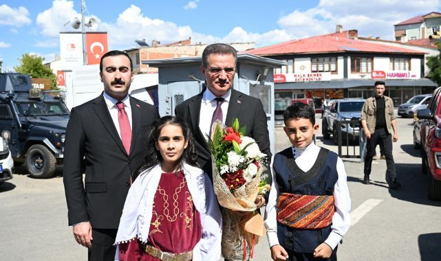 Vali Baruş'tan Çat ilçesine ziyaret 