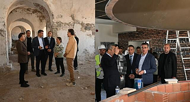 Vali Baruş'tan Erzurum'un tarihi ve eğitim yapılarına inceleme