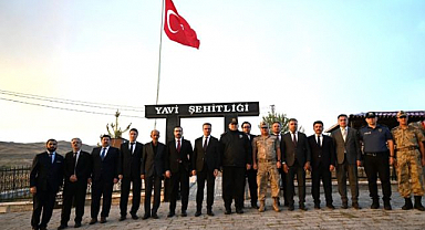 Vali Baruş'tan şehit ve gazi ailelerine ziyaret