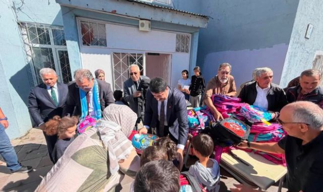 Yağan'da öğrenciler için bir çanta dolusu mutluluk
