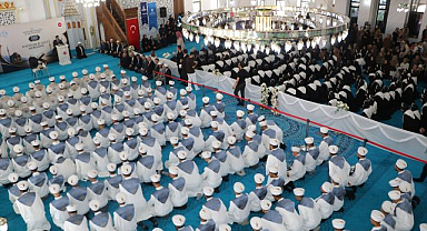 Yüzlerce hafız icazet aldı