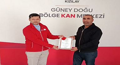 11 kez bağışladı, madalyayı kazandı