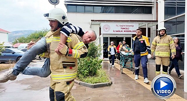 Afet senaryosu gerçeği aratmadı