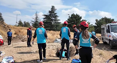 Afet senaryosu gerçeğini aratmadı